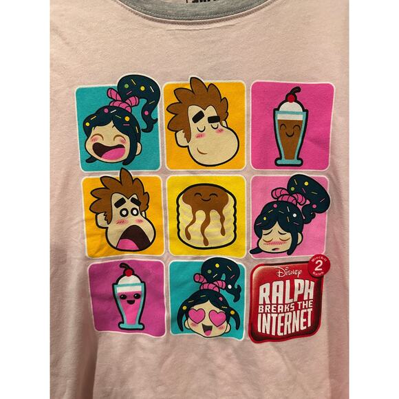 NWT Disney Parks Wreck it Ralph Vanellope RalphBreaks the Internet Pixar Pink M - Picture 2 of 5